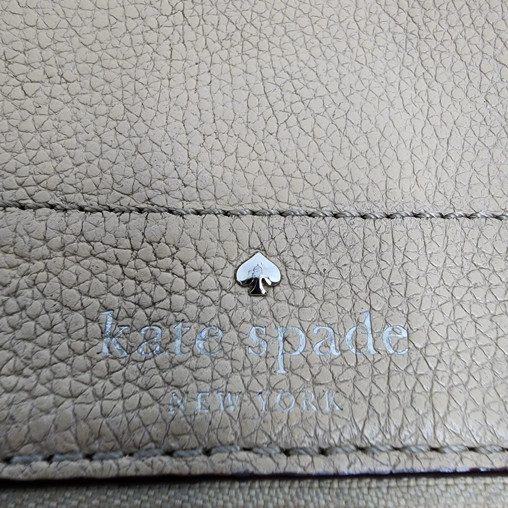 Kate Spade Purse‎ Mansfield Mariana Leather Crossbody Beige